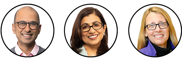 Aamer Baig and Celia Huber